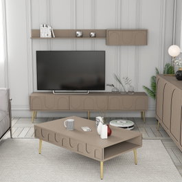 Hanah Home Lyon 3 - Atlas, Gold